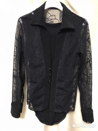 Рубашка латина для бальных танцев р.38