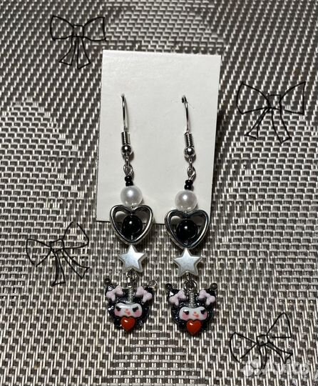 Сережки куроми