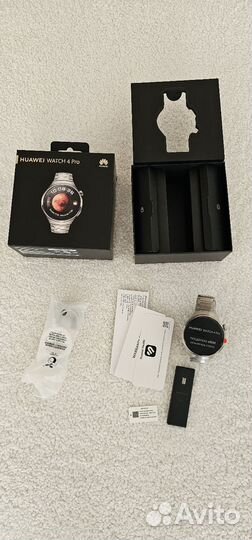 Смарт часы huawei watch 4 pro titanium