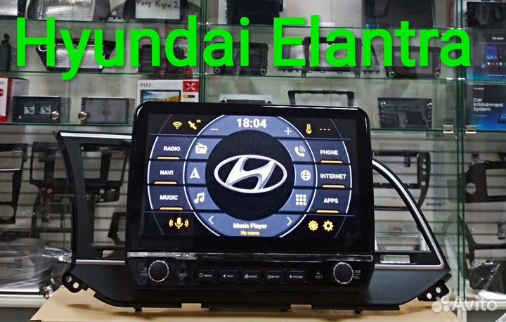 Hyundai Elantra 6 магнитола Android эксклюзивная