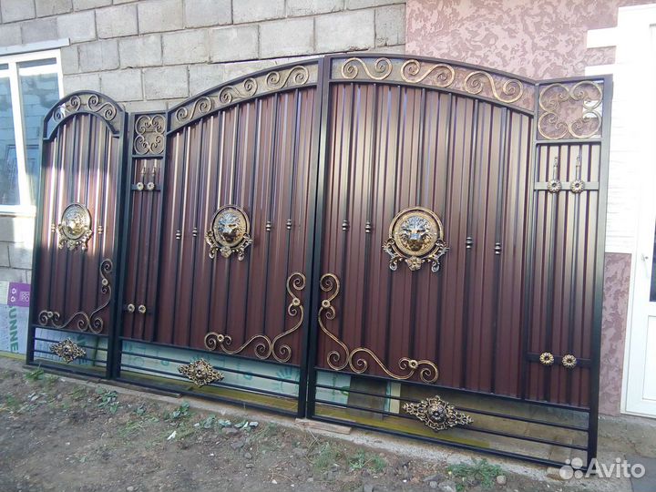 Кованые ворота и калитки