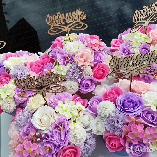Мыльные букеты ко Дню матери