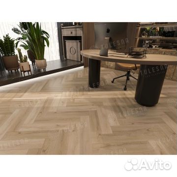 Кварц-вин. Tulesna Art Parquet LVT 2,5/43 Caldo