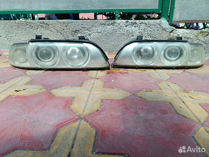 Фары на BMW 5 e39