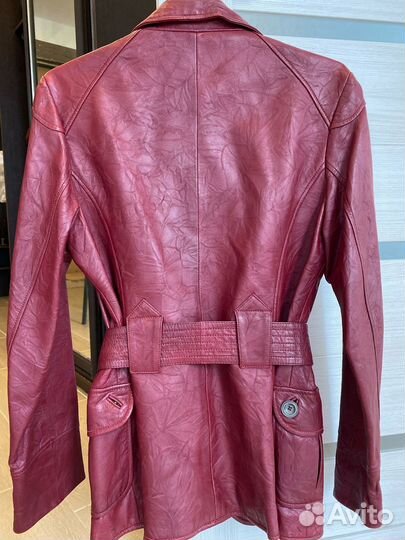 Куртка кожаная женская