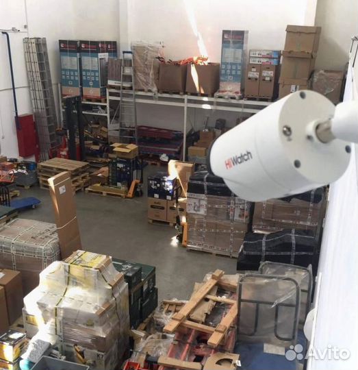 Монтаж видеонаблюдения и скуд