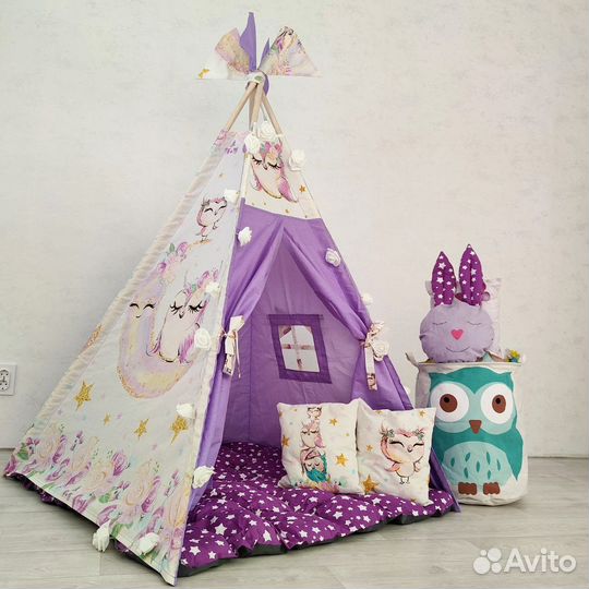 Вигвам детский / Палатка / шатер домик, новый