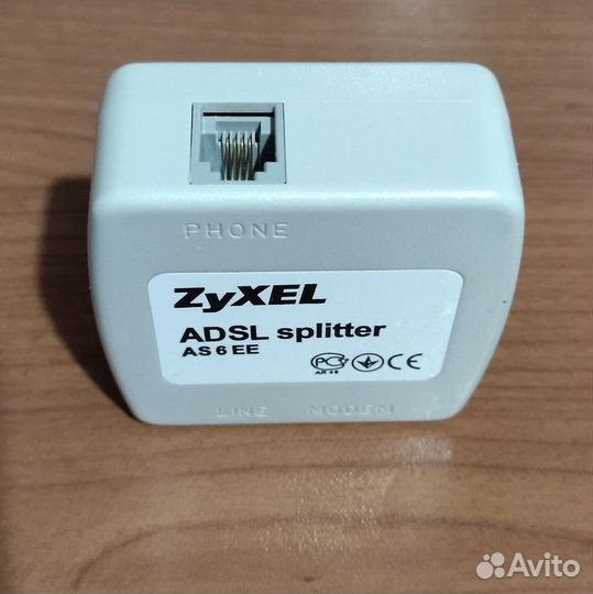 Adsl сплиттер zyxel