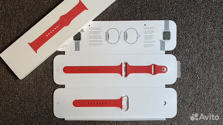 Apple watch series 6 44mm red product