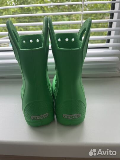 Резиновые сапожки crocs