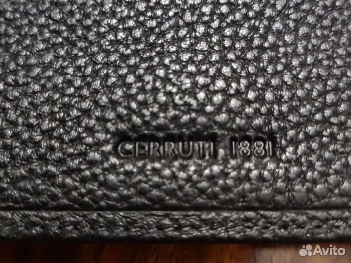 Кошелек мужской кожаный Cerruti 1881