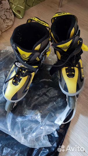 Роликовые коньки детские раздвижные