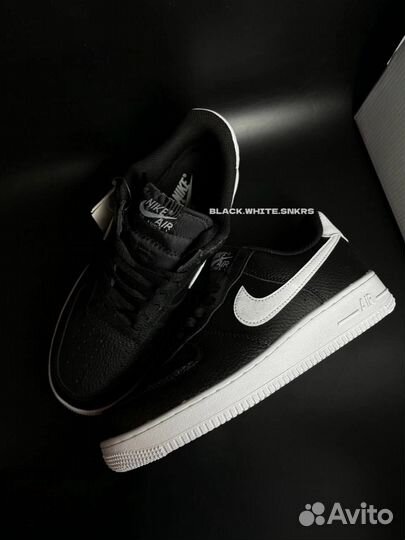 Кроссовки Nike Air Force 1 Black White