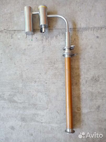 Самогонный аппарат, царга медная 50 см, надстройка