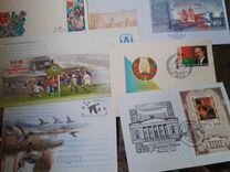 Конверты и почтовые карточки России и Белоруссии