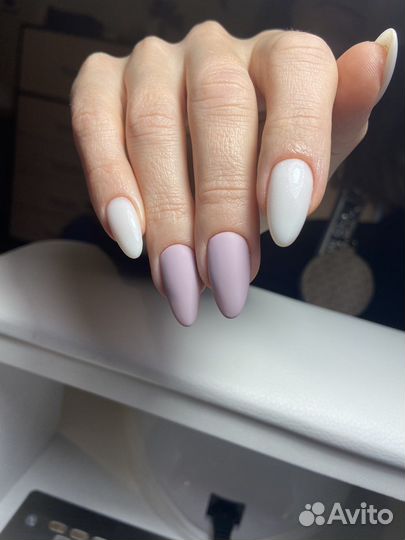 Маникюр с покрытием гель лак