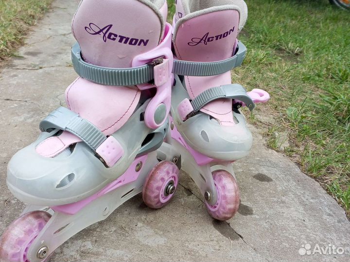 Ролики детские,с регулировкой,торговля уместна