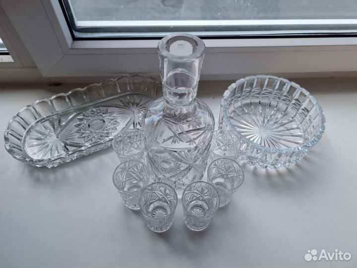 Графин хрустальный СССР