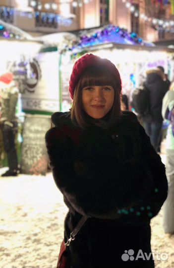 Шапка из мериноса женская