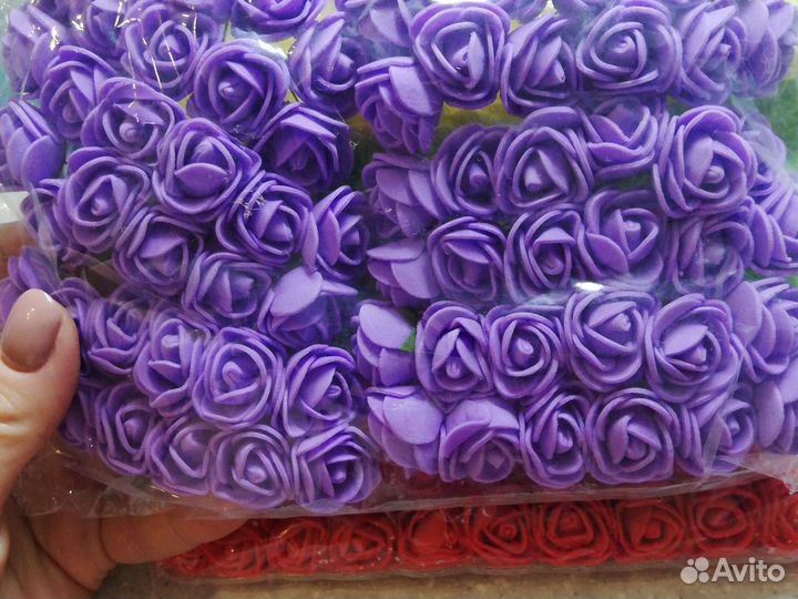 Розочки из фоамирана