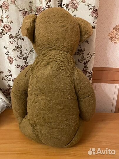 Мягкая игрушка медведь 70 см. СССР