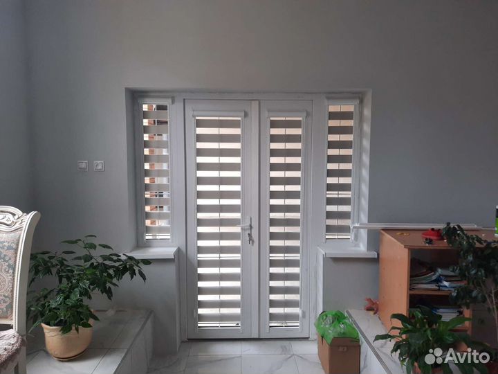 Жалюзи Зебра, рулонные шторы