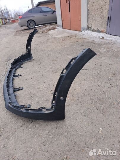 Kia sportage 4 губа бампера оригинал