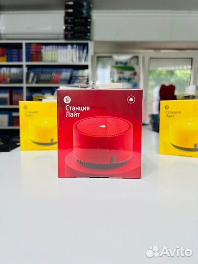 Яндекс Станция Лайт Красный