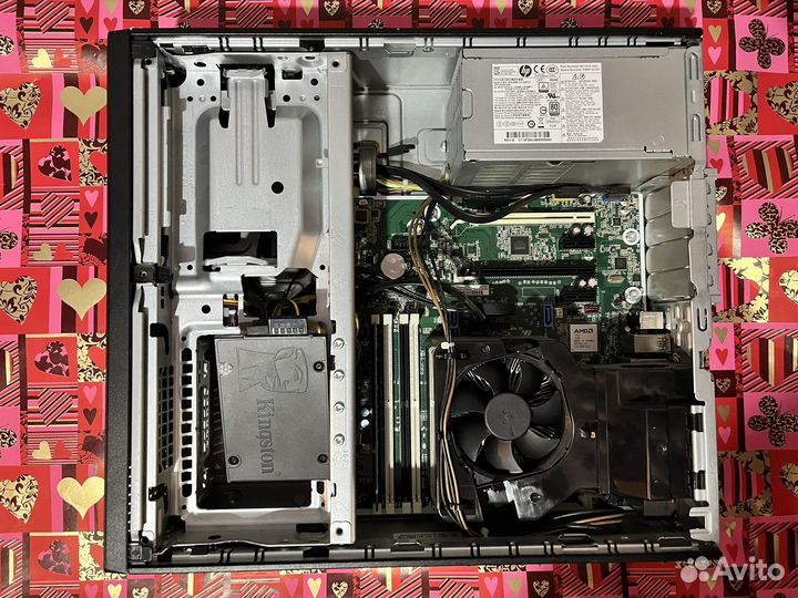 Мини-пк HP Elit для игр и программ A10-8770/8Gb/R7