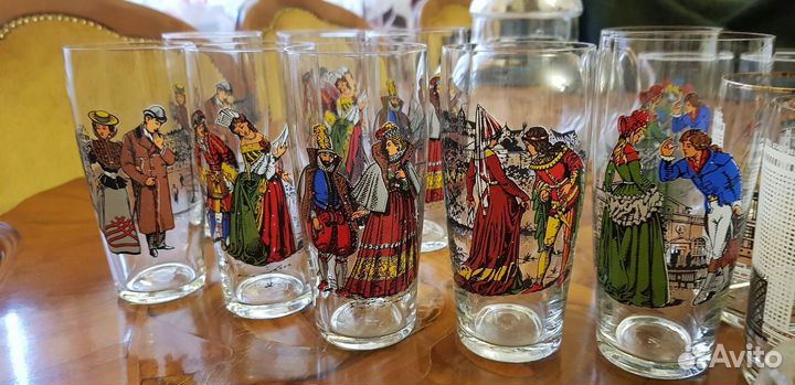 Стеклянные стаканы СССР