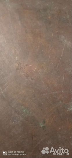 Медный таз для варенья