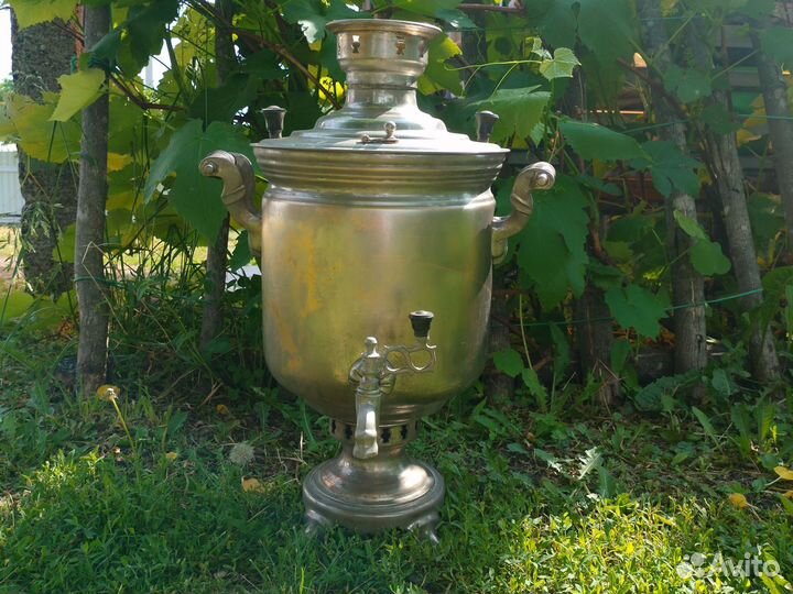 Самовар на дровах СССР бу