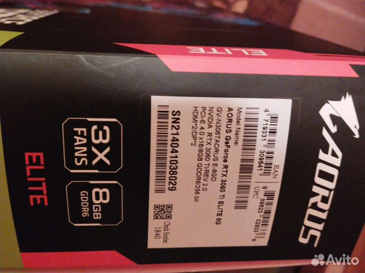 Aorus RTX 3060 TI