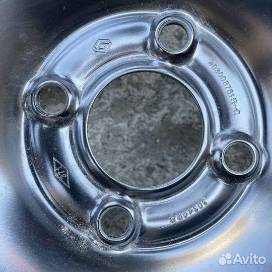 Диск новый Рено 30340RE Логан Ларгус