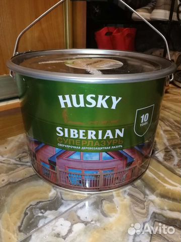 Антисептик для дерева Husky Siberia белый