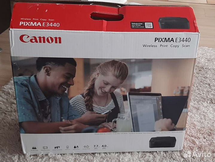 Canon Pixma E3440 струйный Wi-Fi принтер