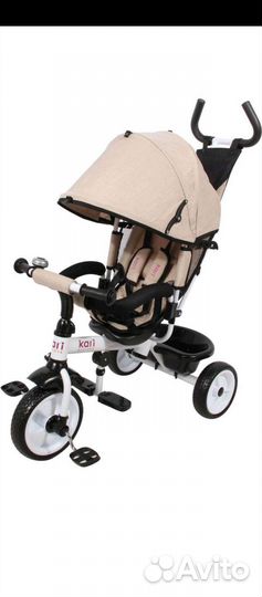 Детский велосипед с ручкой