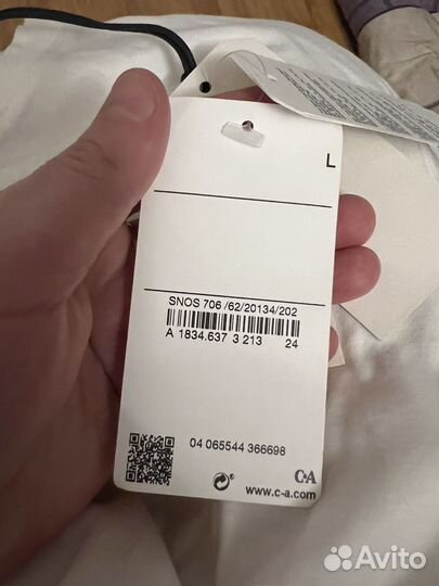 Новая футболка хлопок Mustang из Голландии L