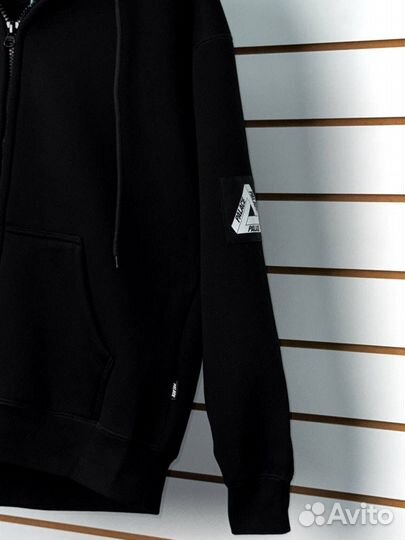 Зип худи palace с балаклавой