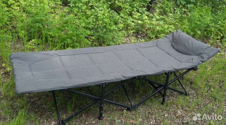 Раскладушка с матрасом туристическая, новая