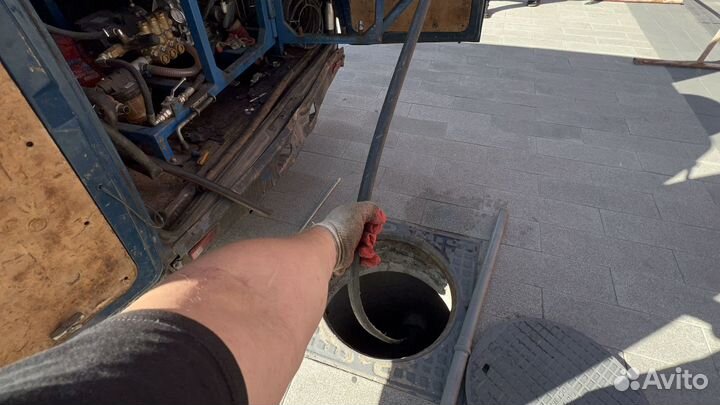 Прочистка канализации,устранение засоров,засор