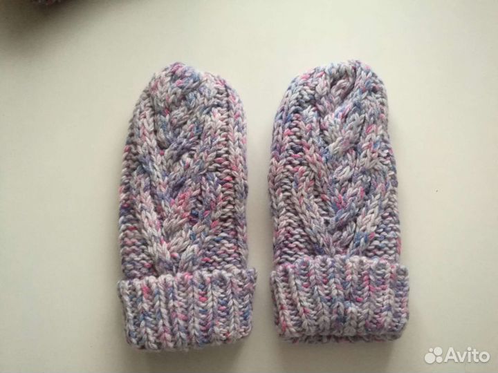 Шапка и варежки Gap детские