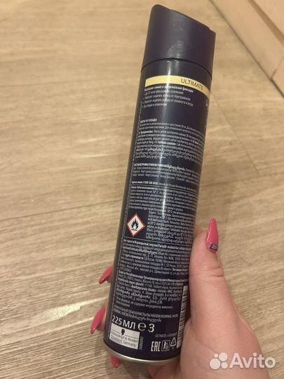 Лак для волос taft