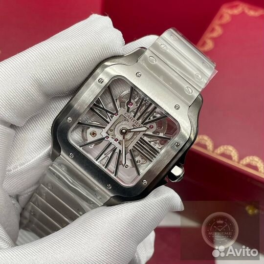 Cartier Santos Skeleton