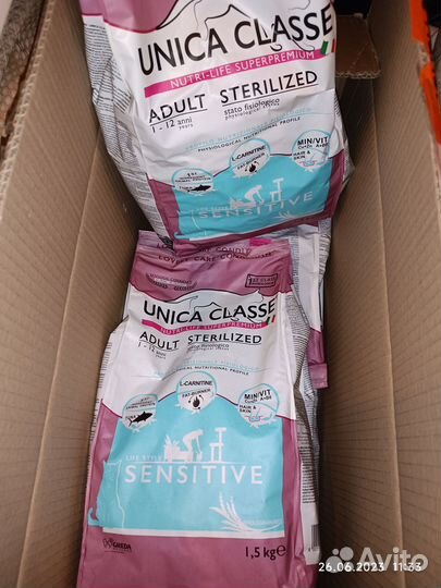 Сухой корм для стерилизованных кошек Unica
