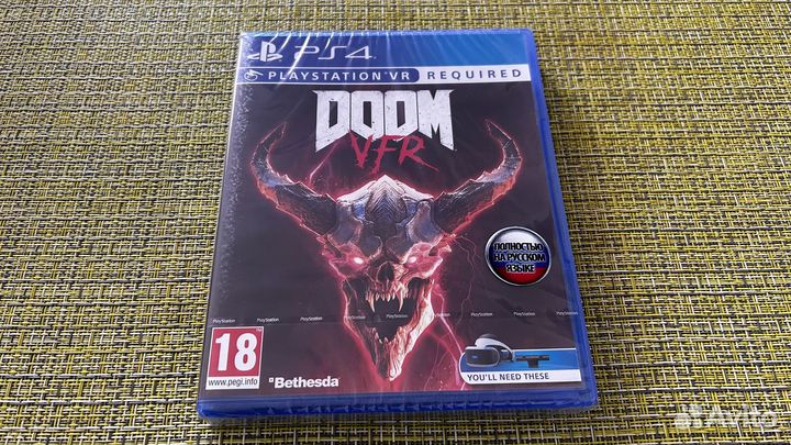Doom VFR ps4 Новый диск
