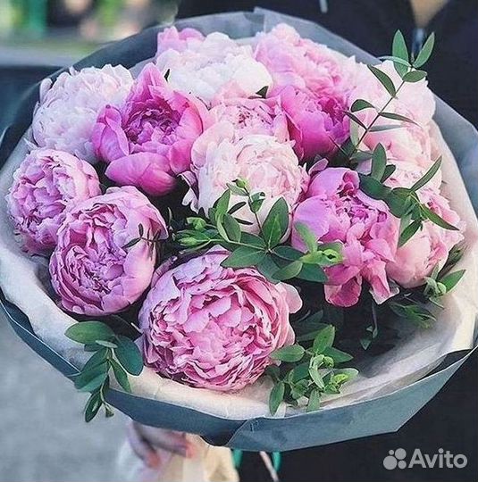 Пионы Розы Доставка