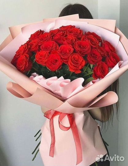 Высокие розы