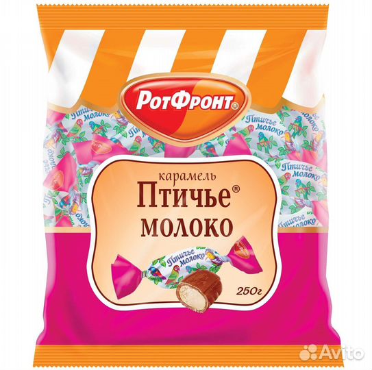Конфеты Карамель Птичье молоко 250 г