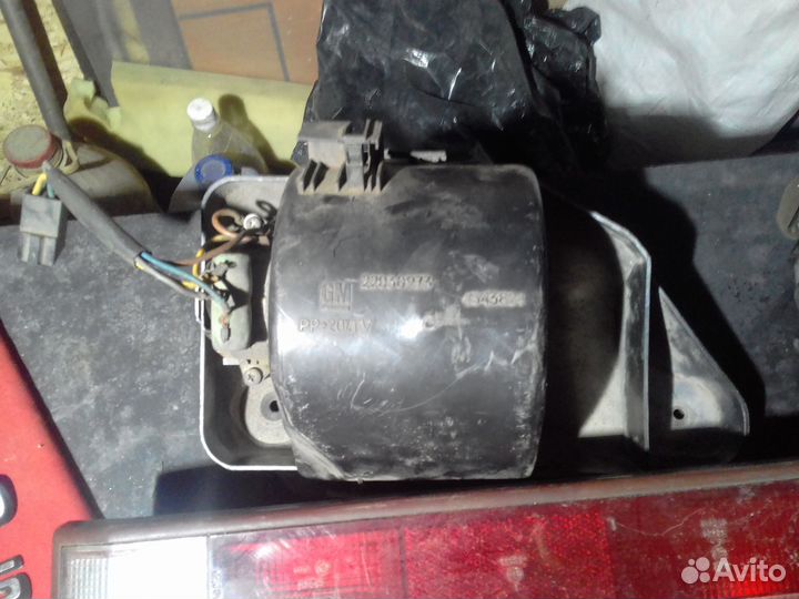 Обдув печки в сборе на Opel rekord 1986г.в